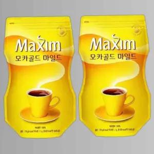 맥심 모카골드 마일드 커피 리필 x 170g 2개