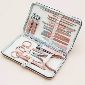 손톱깎이 18종 세트/발톱/깎기/깎이/손톱/깍이/정리/셋트/관리/고급/깍기/손발톱/관리기/도구/답례품/정리