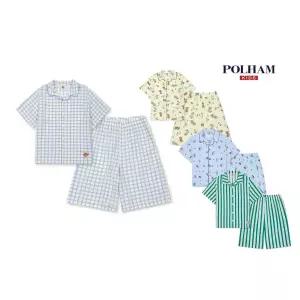 [롯데백화점]폴햄키즈 공용) 디즈니 레이온 4부 파자마 세트  PKG2UI3210