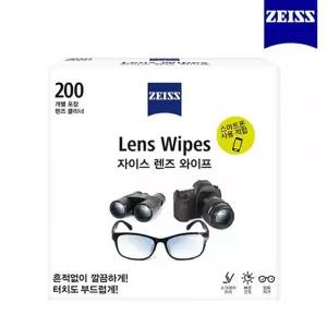 렌즈스왑 (자이스)렌즈와이프(소독티슈/200매) 알콜 짜이스 ZIESS 안경닦이