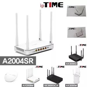 ipTIME A2004SR 기가비트 유무선 공유기 AC1200 이지메시/인터넷/연결/가정/회사/확장기/증폭기/사무실/랜