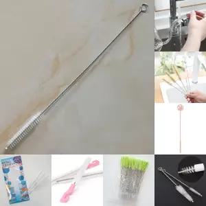 스테인리스 빨대 세척 솔 10p(26cm) 브러쉬/어린이집/유치원/병원/요양/시설/스트로우/텀블러/주방/용품/아