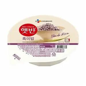 CJ제일제당 햇반 흑미밥 210g x 36개_25240733