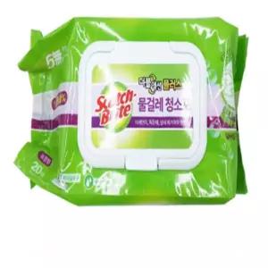 웅스토어 3M 다목적 표준형 물걸레청소포 20매 바닥용세정티슈