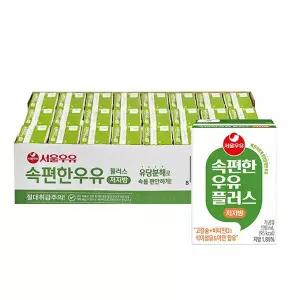 서울우유 속편한우유 저지방우유 190mlx24개