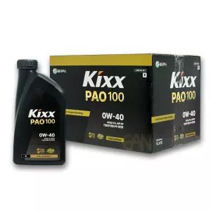 킥스 파오 KIXX PAO 100 0W40 1L 12개 1BOX (구 PAO1)