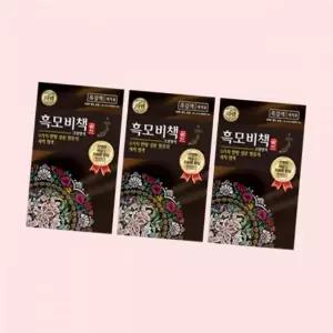 리엔 흑모비책골드 염색약 흑갈색 90g 3개 4607635