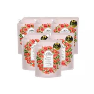 애경산업 르샤트라1802 고농축 섬유유연제 피오니부케 리필 1600ml 6개