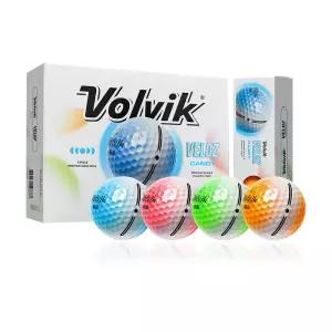 볼빅 VELOZ CANDY 벨로즈캔디 초저압축 고반발 골프공 3피스 혼합컬러 더즌 (3PC/12구)