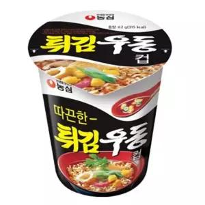 농심 튀김우동 소컵 62gx6컵x3박스