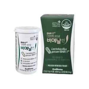 BNR17 비에날씬 다이어트유산균 60캡슐 x1개 (1개월분)