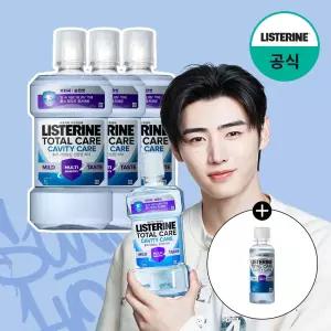 엔하이픈PICK 충치케어 가글 리스테린 토탈케어 마일드 1L, 3개