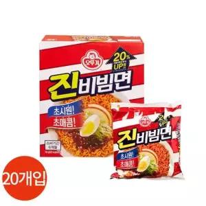 [텐바이텐]오뚜기 진비빔면 156g x 20개