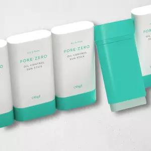 오브제 포어제로 오일 컨트롤 선스틱 18g 2개 SPF 50+ 기름종이 선크림