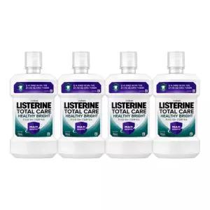 리스테린 토탈케어 헬씨 브라이트 750ml, 4개