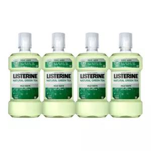 리스테린 내추럴 그린티 마일드 750ml, 4개