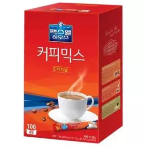 커피믹스 동서 맥스웰하우스 오리지날 100T