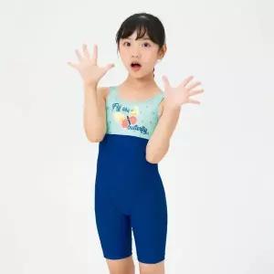 아레나 Arena KIDS 버터플라이 아동 4부 반신 레이서백 A4BG1GL04DBL
