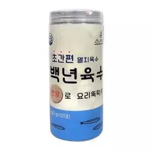 소스락 백년육수 3g X 120개입 국 탕 찌개 멸치육수