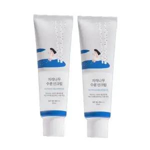 라운드랩 자작나무 수분 선크림 50ml SPF50+ 2개 sj