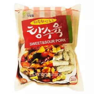 디딤돌 탕수육 1kg 국내산 돼지고기 탕수육 튀김