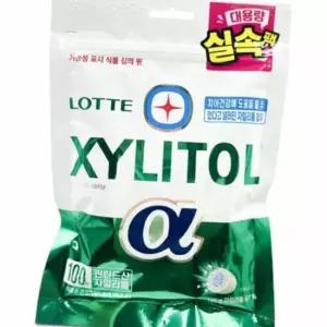 롯데 자일리톨 알파 오리지날 195g X 2개