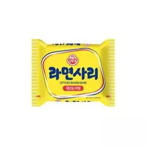 얇은사리면 오뚜기 라면사리 40봉 업소용 사리면 1박스 110g