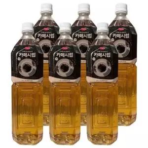 카페시럽 푸드웰 1.5L 6개