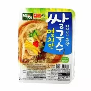 해장 백제 쌀국수 멸치맛 용기 X 92g 30ea