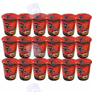 맵부심 농심 신라면 작은컵 매운 컵라면 미니컵 65g 18개