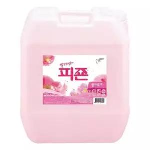 고농축섬유유연제 피죤 섬유유연제 핑크로즈 말통 20L