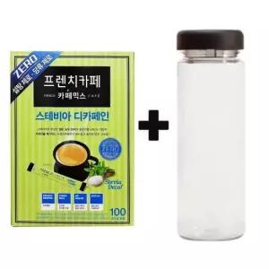사무실커피 남양 프렌치카페 스테비아 디카페인 100T+워터보틀