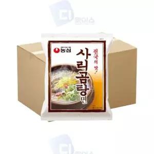 설렁탕면 농심 사리곰탕면 40봉 전통곰탕 설렁탕라면 봉지면