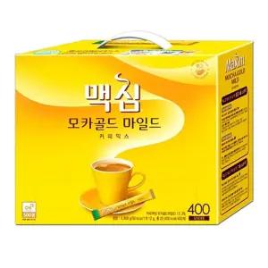 맥심모카골드 400T 인스턴트 커피 믹스 마일드 스틱