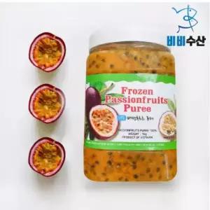 패션후르츠 퓨레 1kg 병포장