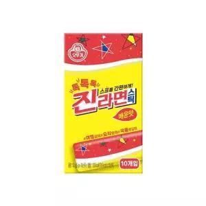 [오뚜기] 톡톡톡 진라면 스틱 매운맛 5g 10개입[35952638]