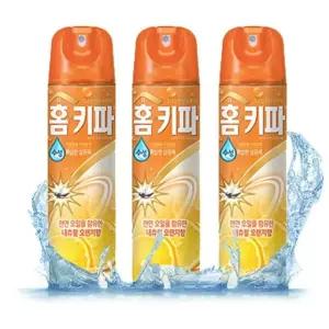 홈키파 수성 모기향 오렌지향 모기에어졸 3개 (W8E3CDE)