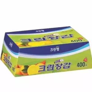 위생장갑 비닐장갑 크린장갑 400매 일회용장갑