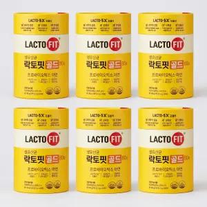 락토핏 골드 생유산균 2g x 50포 6개