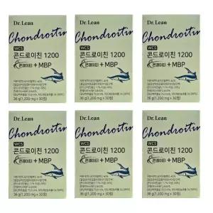 [닥터린] 콘드로이친 1200 콘레이티 MBP 1200mg x 30정 x 6박스 -AO-