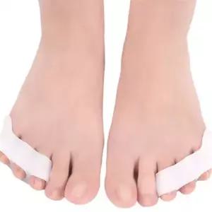 새끼 발가락 교정기 고무 분리 간격 실리콘 발가락 보호대 통증 완화 하이힐