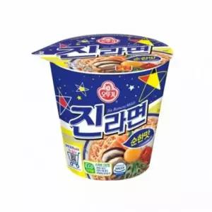 오뚜기 순한맛 소 152232 진라면컵 6개입 사무용품 만