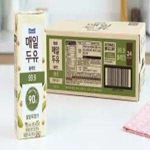 매일두유 99.9 플레인 저당두유 190ml 48팩