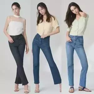뱅뱅 하프클럽뱅뱅26SS 여성 썸머라이크라 데님 3 P422648077