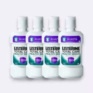리스테린 헬씨 브라이트 750ml x4