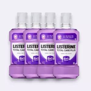 리스테린 토탈케어 플러스 750ml x4