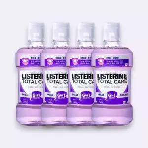 리스테린 토탈케어 마일드 750ml x4