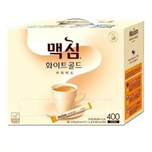 믹스커피 동서 맥심 화이트골드 커피 400T