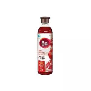 과일맛 청정원 마시는홍초 석류 에이드 카페음료베이스 900ml