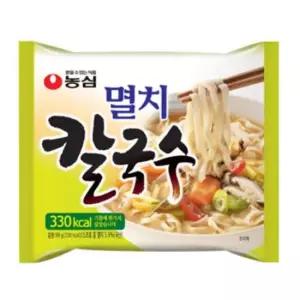 야식 농심 멸치 칼국수 98gx20봉지(반박스)